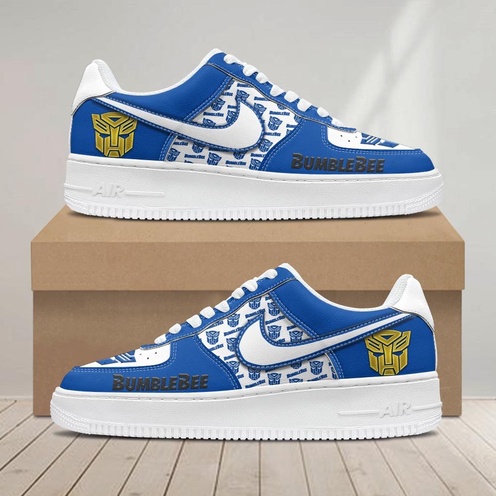 Ideafootwear Bumblebee Air Low-Top Sneakers Shoes For Men And Women 1