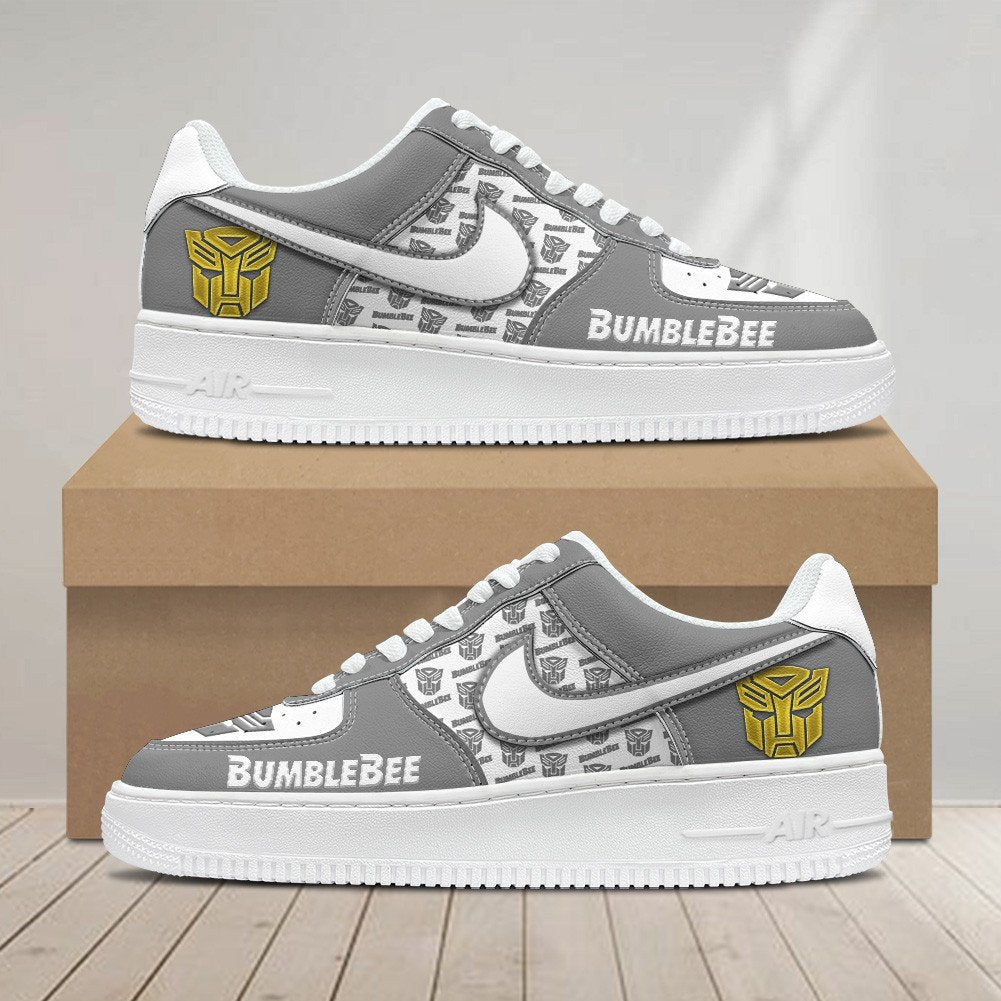 Ideafootwear Bumblebee Air Low-Top Sneakers Shoes For Men And Women 1