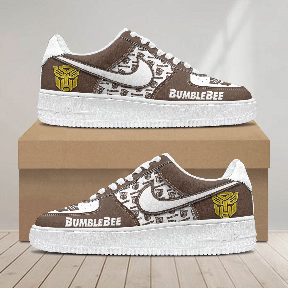 Ideafootwear Bumblebee Air Low-Top Sneakers Shoes For Men And Women 1