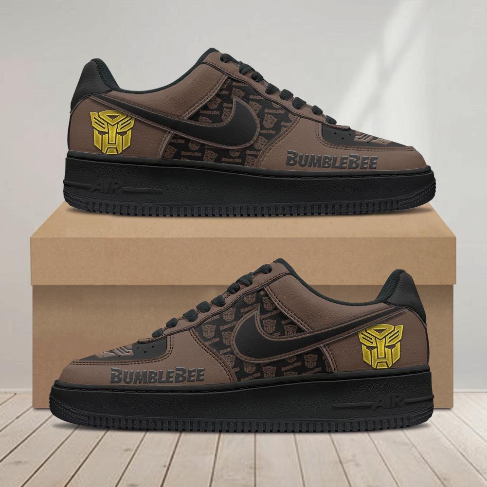 Ideafootwear Bumblebee Air Low-Top Sneakers Shoes For Men And Women 1