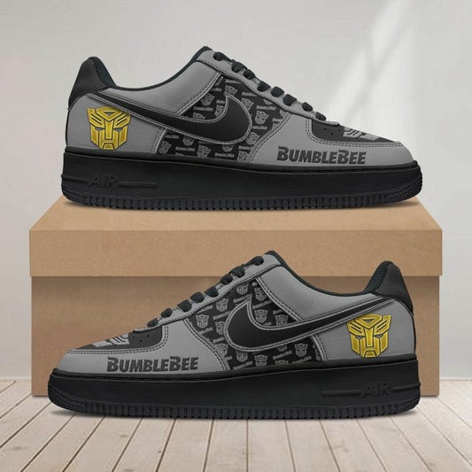 Ideafootwear Bumblebee Air Low-Top Sneakers Shoes For Men And Women 1