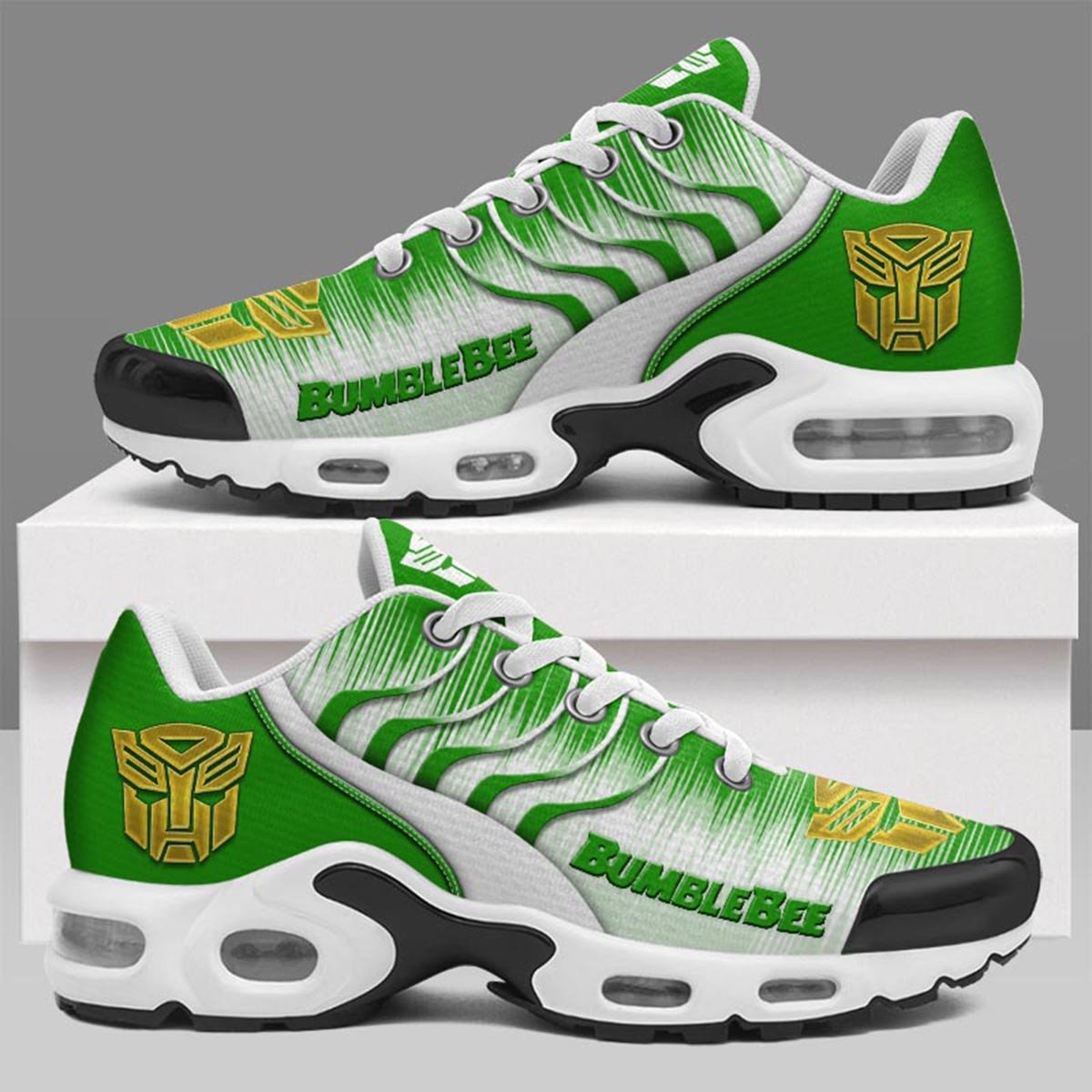 Ideafootwear Bumblebee TN Shoes Sneakers For Men And Women