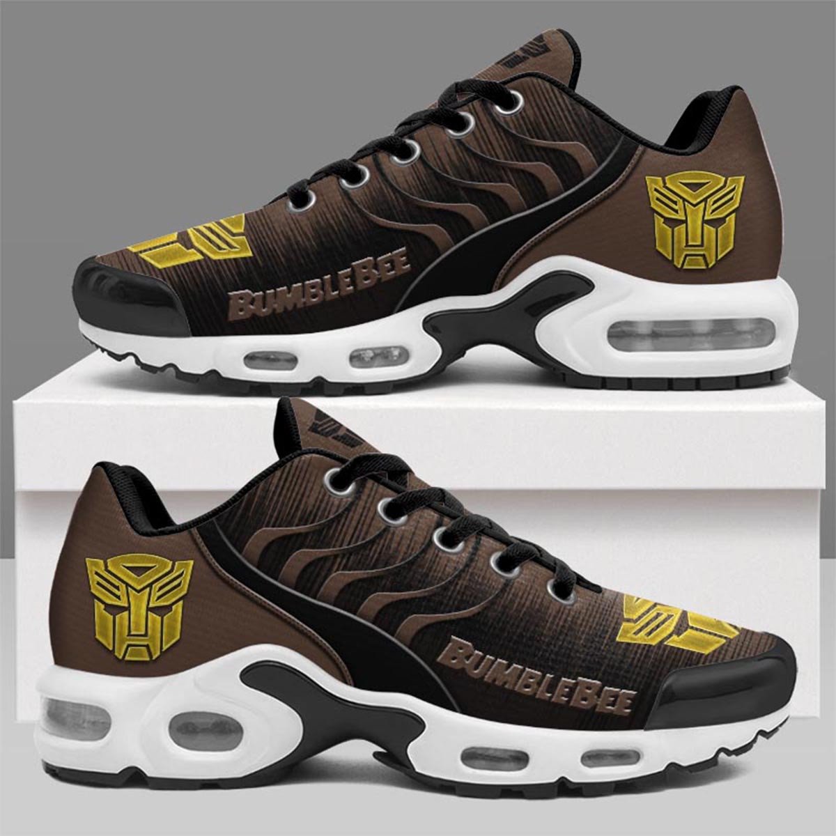 Ideafootwear Bumblebee TN Shoes Sneakers For Men And Women