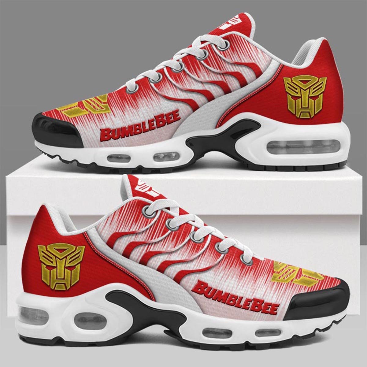 Ideafootwear Bumblebee TN Shoes Sneakers For Men And Women