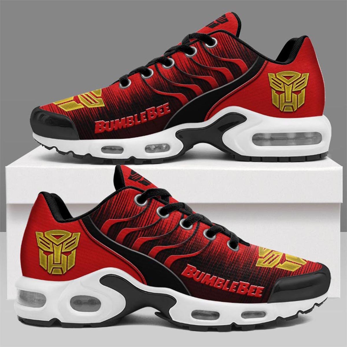 Ideafootwear Bumblebee TN Shoes Sneakers For Men And Women