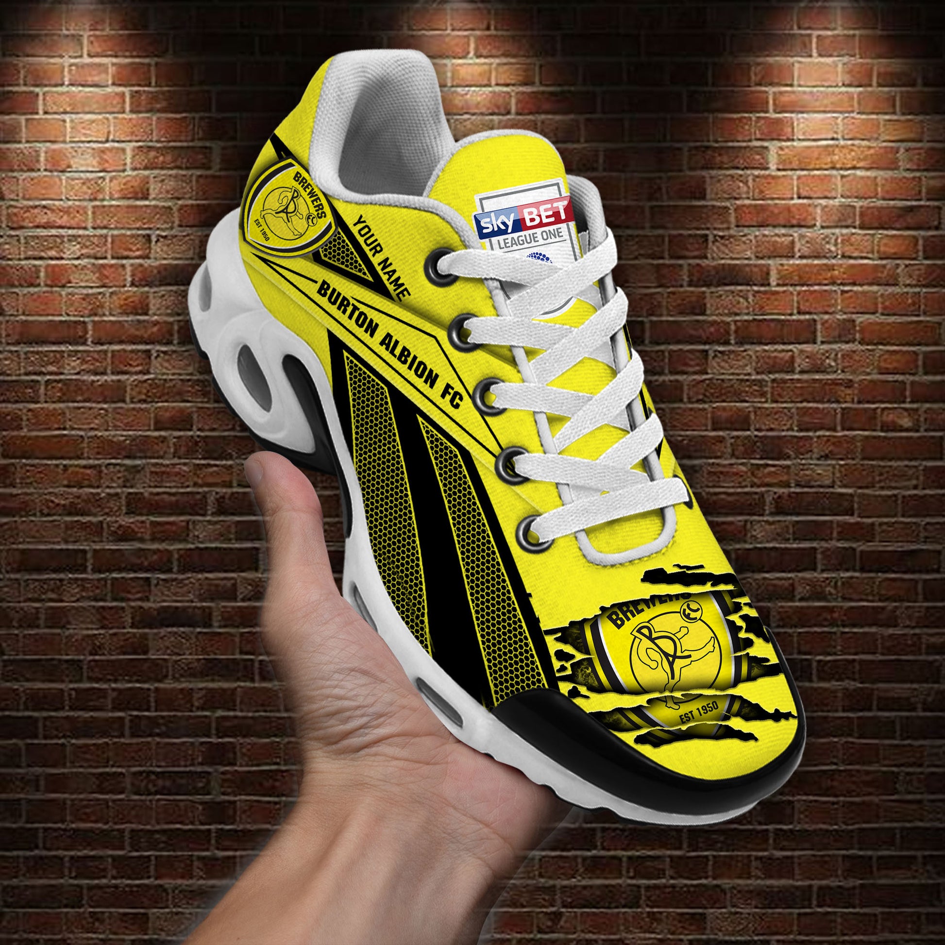 Ideafootwear Burton Albion F.C TN Shoes Sneakers For Men And Women