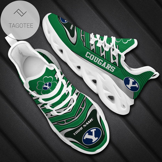 Ideafootwear Byu Cougars Max Soul Shoes Sneakers For Men And Women