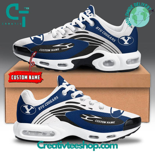 Ideafootwear BYU Cougars TN Shoes Sneakers For Men And Women