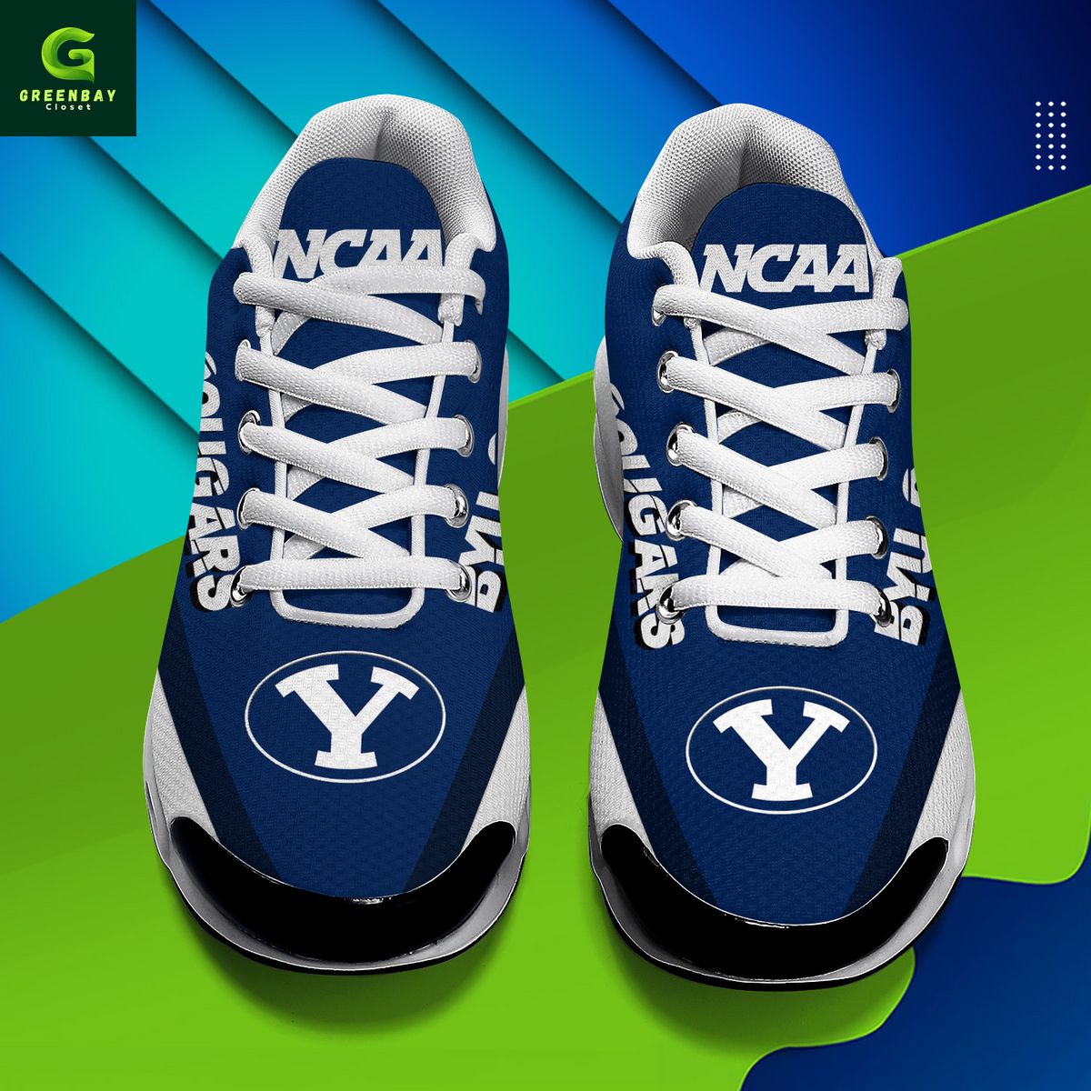 Ideafootwear BYU Cougars TN Shoes Sneakers For Men And Women