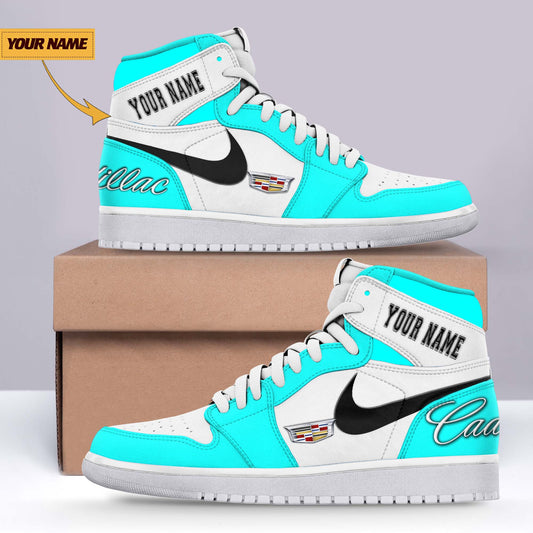 Ideafootwear Cadillac AJ1 High Sneakers Shoes For Men And Women