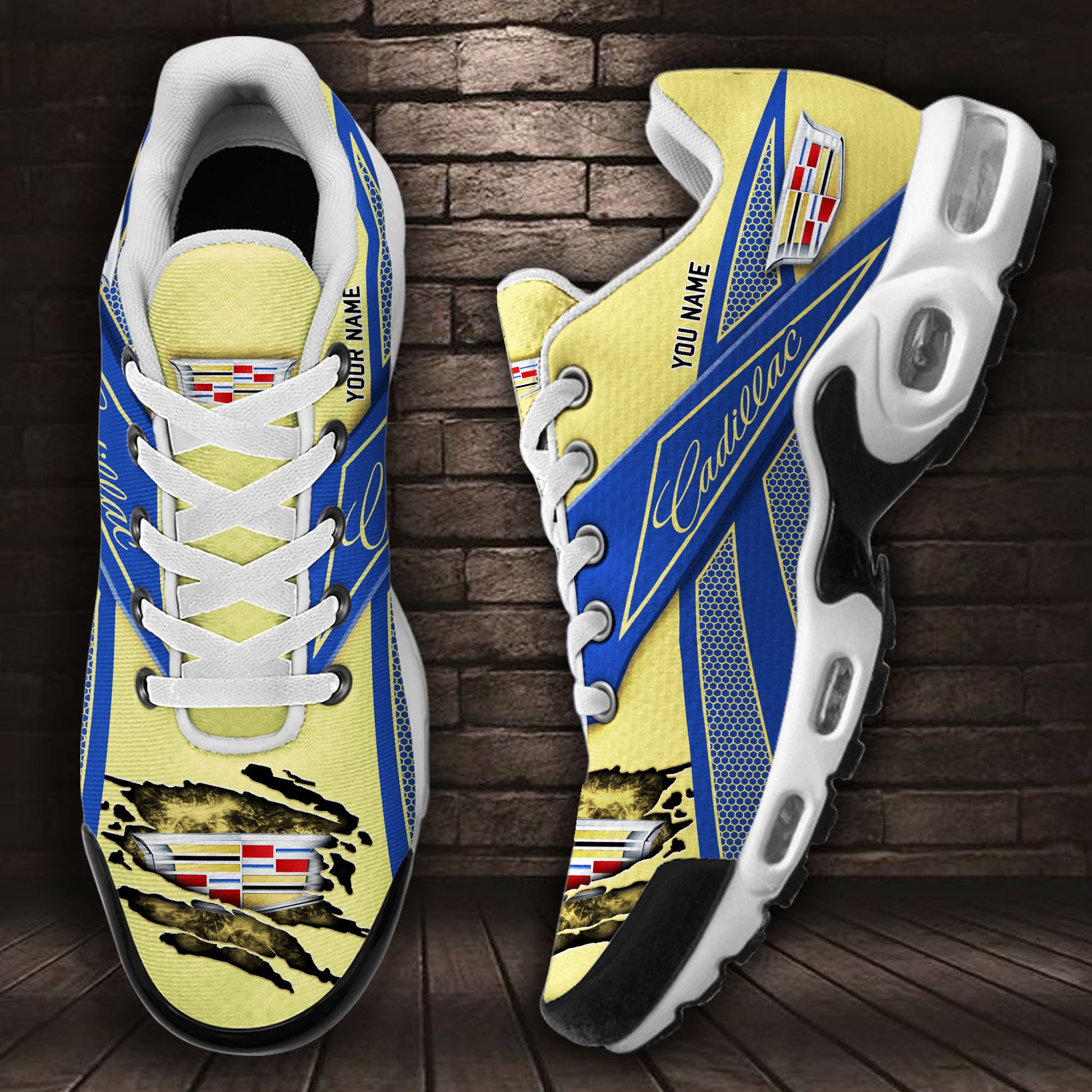 Ideafootwear Cadillac TN Shoes Sneakers For Men And Women