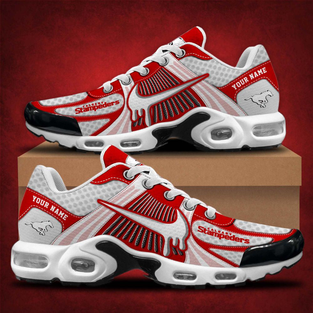 Ideafootwear Calgary Stampeders TN Shoes Sneakers For Men And Women