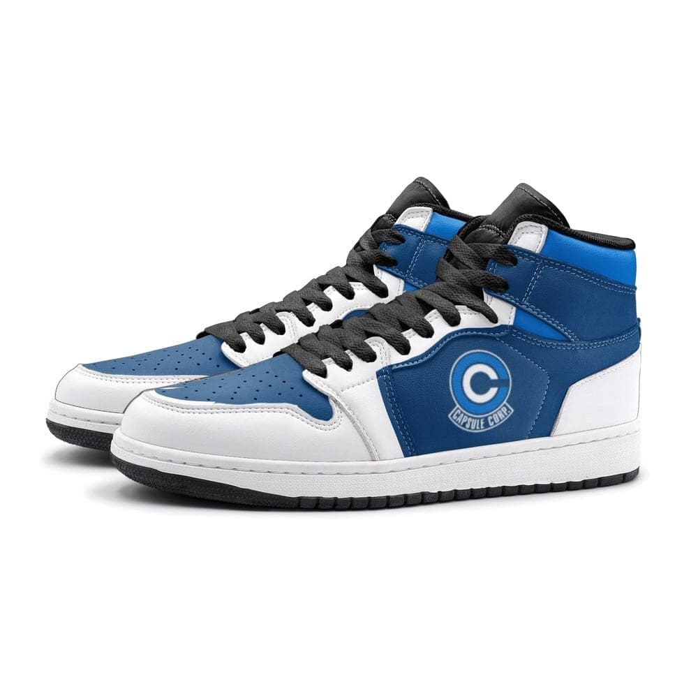 Ideafootwear Capsule Corp. Dragonball Z AJ1 High Sneakers Shoes For Men And Women