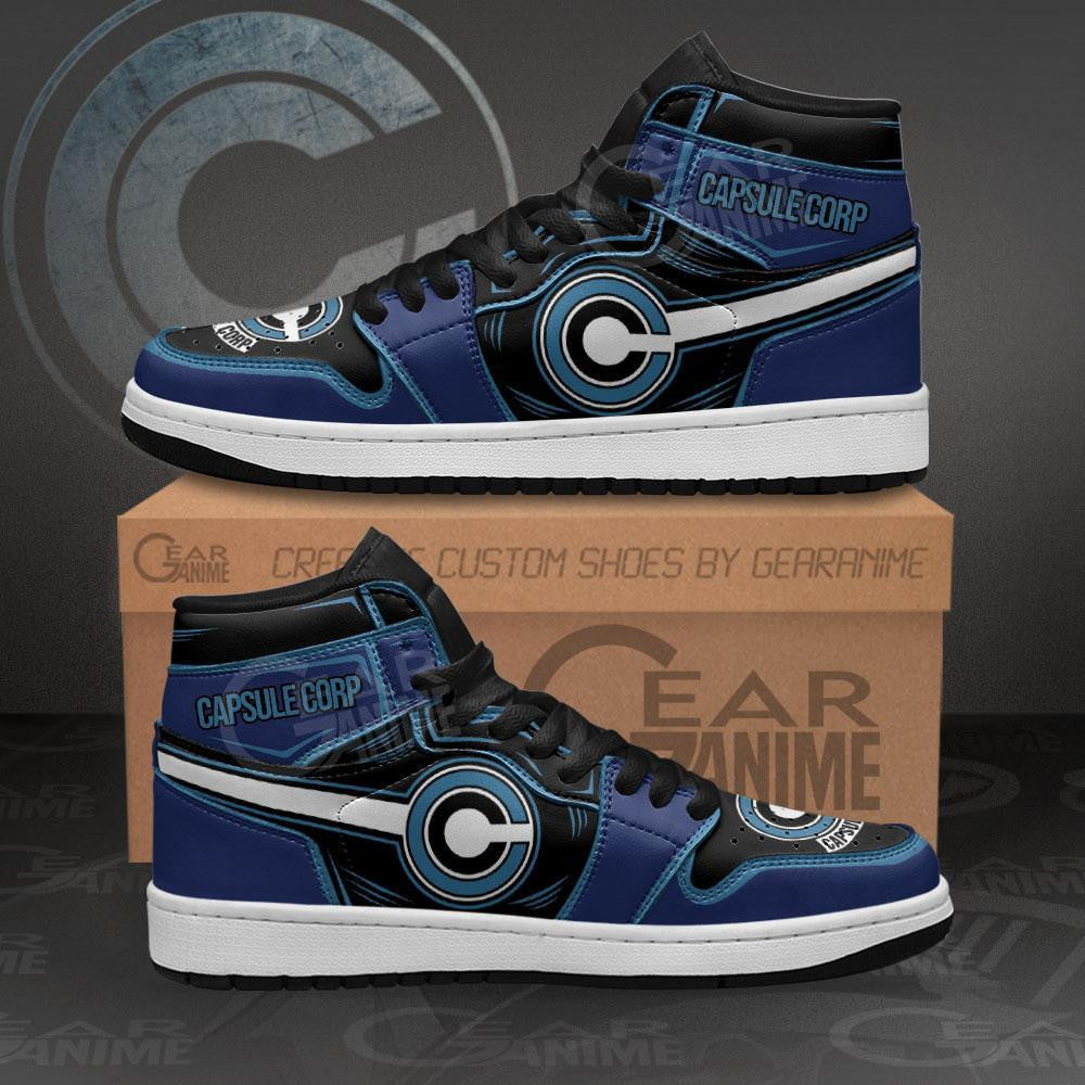 Ideafootwear Capsule Corporation AJ1 High Sneakers Shoes For Men And Women