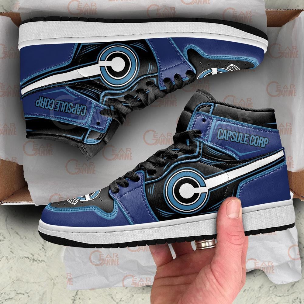 Ideafootwear Capsule Corporation AJ1 High Sneakers Shoes For Men And Women