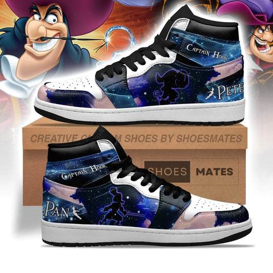 Ideafootwear Captain Hook AJ1 High Sneakers Shoes For Men And Women