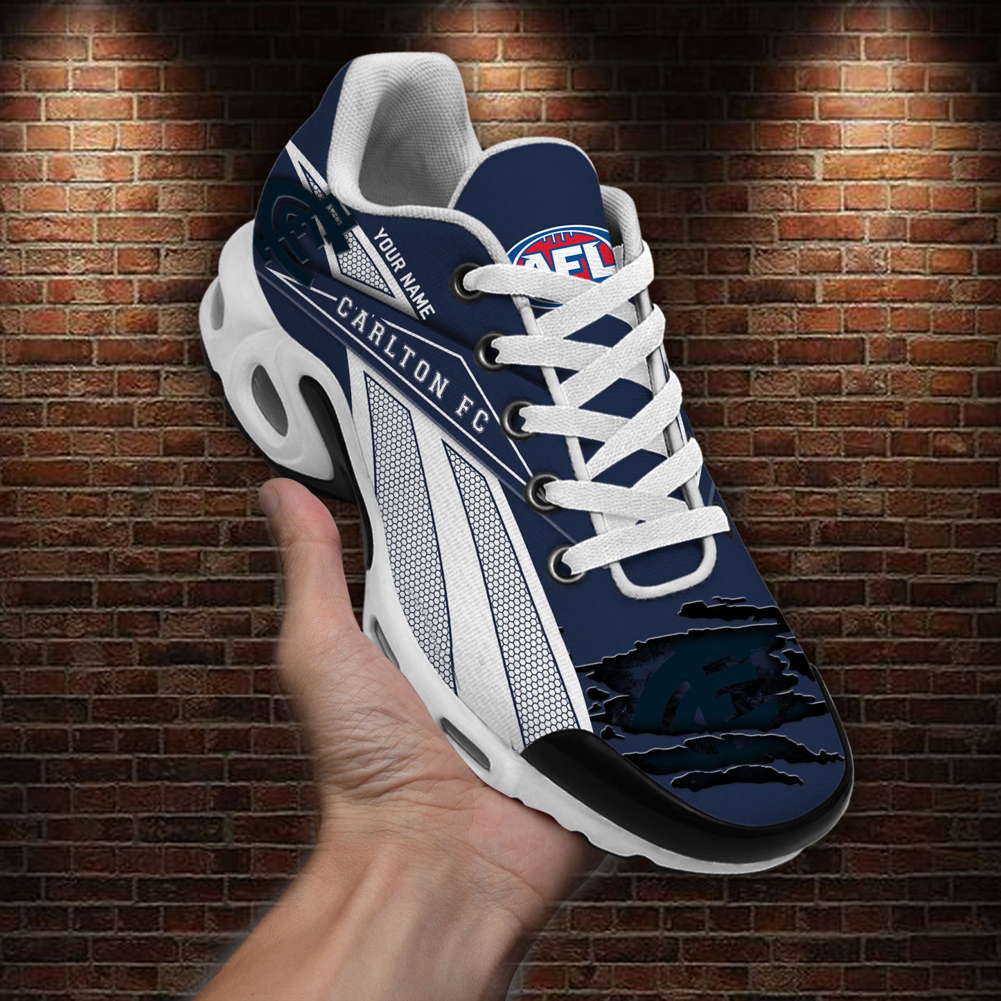 Ideafootwear Carlton Football Club TN Shoes Sneakers For Men And Women