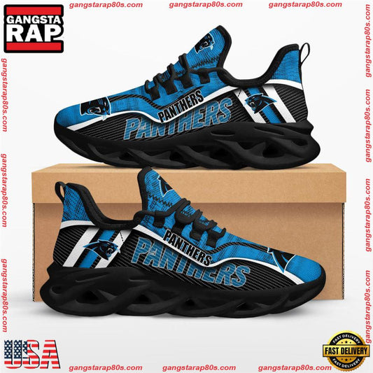 Ideafootwear Carolina Panthers Max Soul Shoes Sneakers For Men And Women