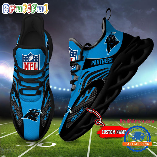 Ideafootwear Carolina Panthers Max Soul Shoes Sneakers For Men And Women