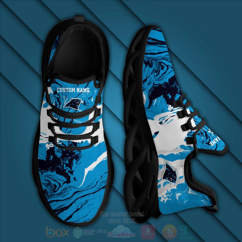 Ideafootwear Carolina Panthers Max Soul Shoes Sneakers For Men And Women
