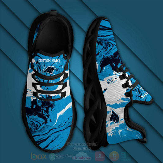 Ideafootwear Carolina Panthers Max Soul Shoes Sneakers For Men And Women