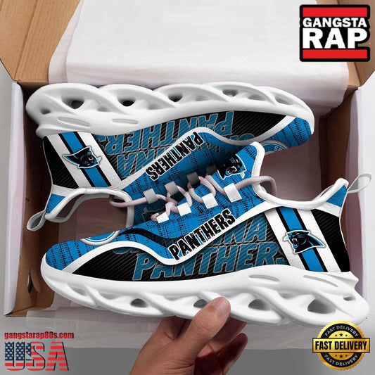 Ideafootwear Carolina Panthers Max Soul Shoes Sneakers For Men And Women