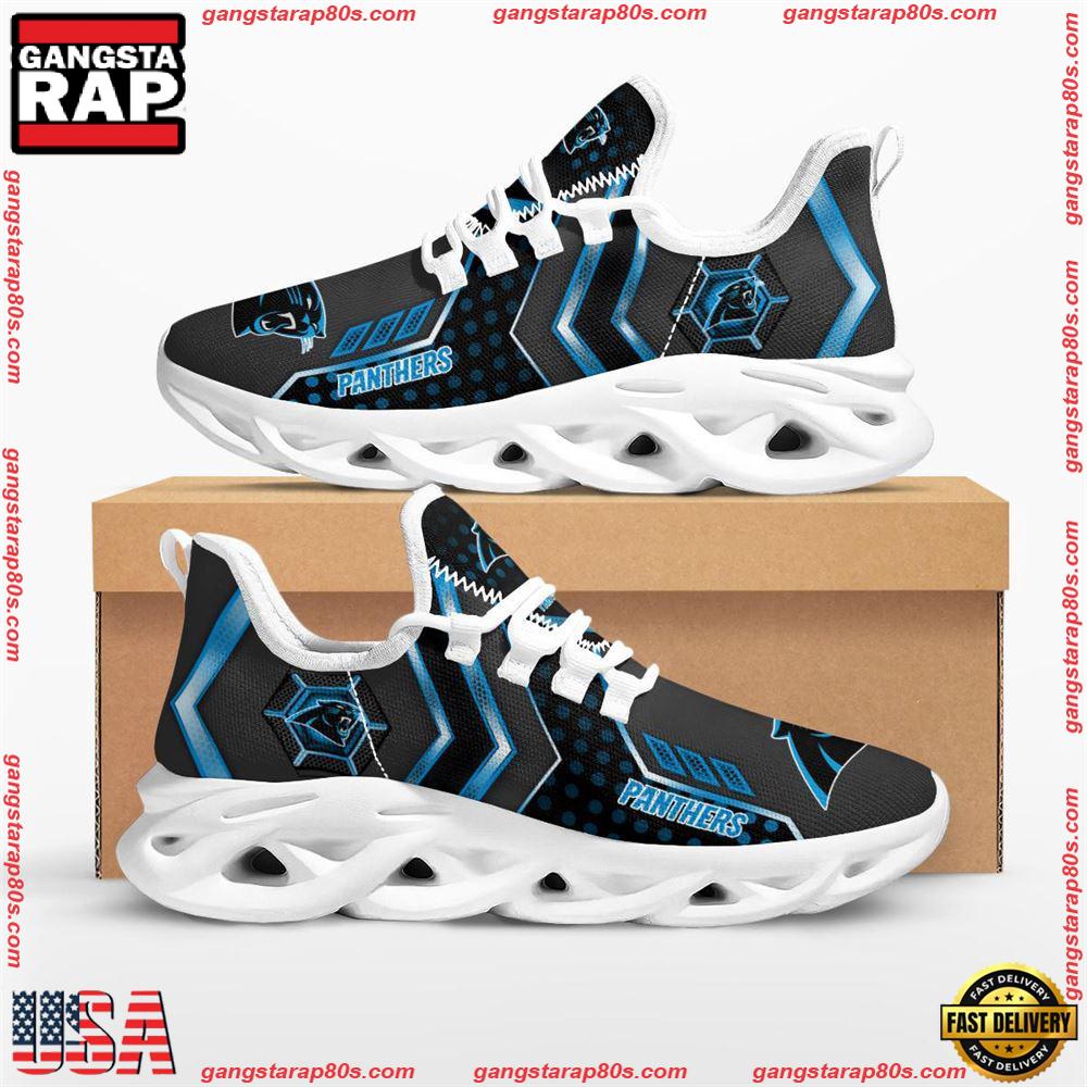 Ideafootwear Carolina Panthers Max Soul Shoes Sneakers For Men And Women