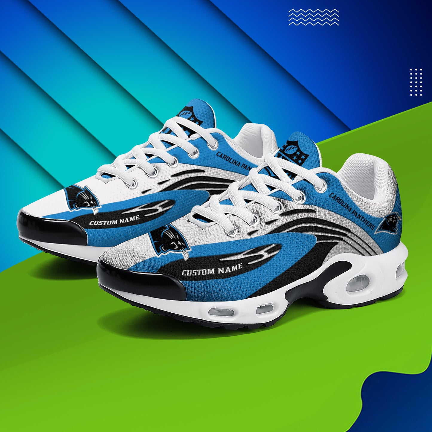 Ideafootwear Carolina Panthers TN Shoes Sneakers For Men And Women