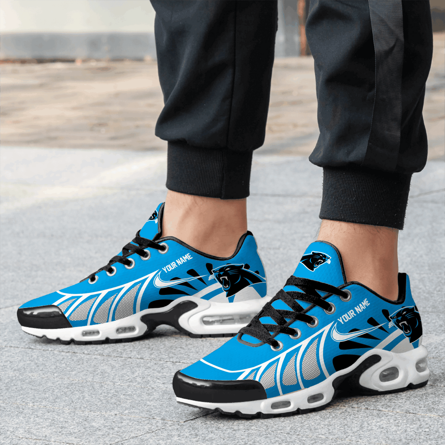 Ideafootwear Carolina Panthers TN Shoes Sneakers For Men And Women