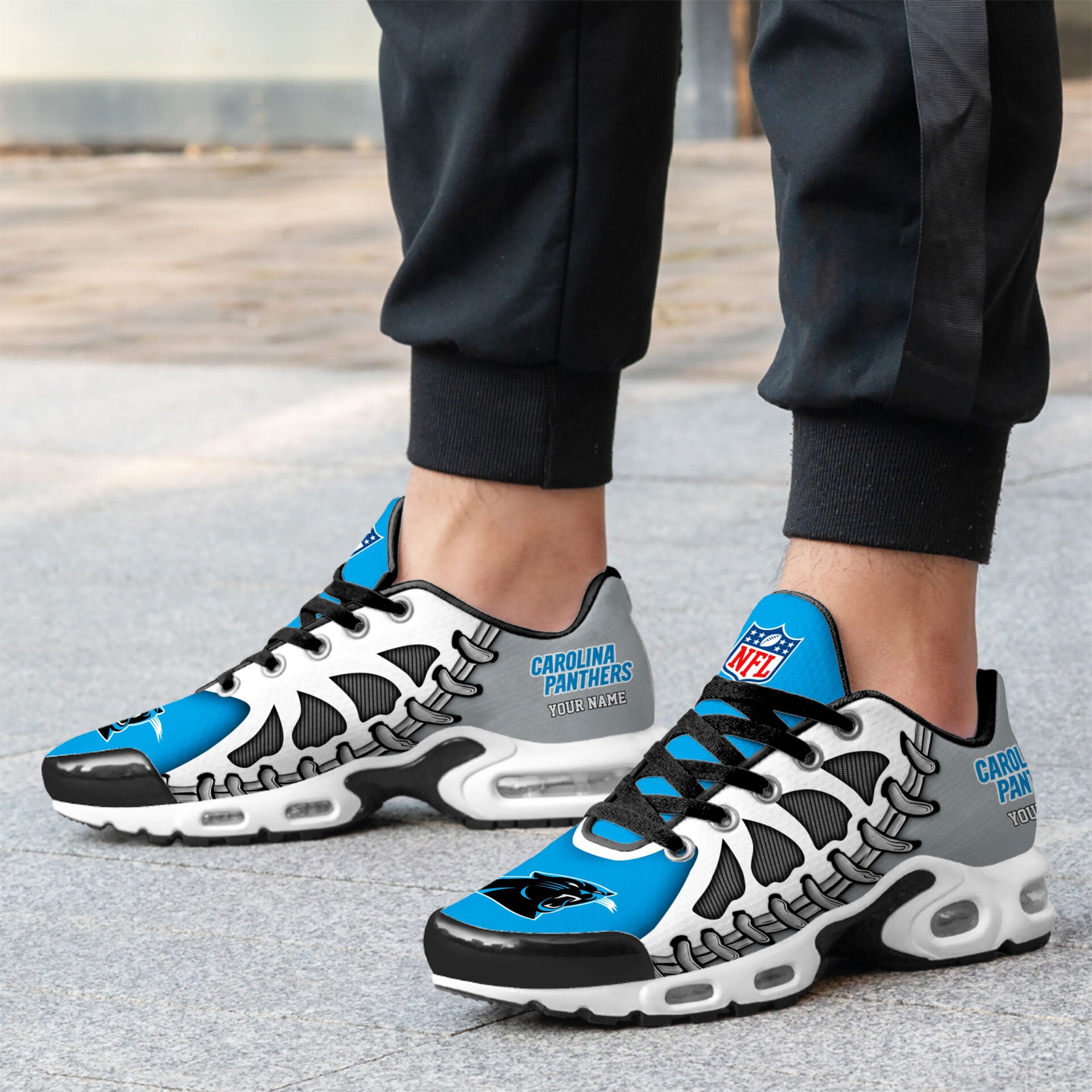 Ideafootwear Carolina Panthers TN Shoes Sneakers For Men And Women