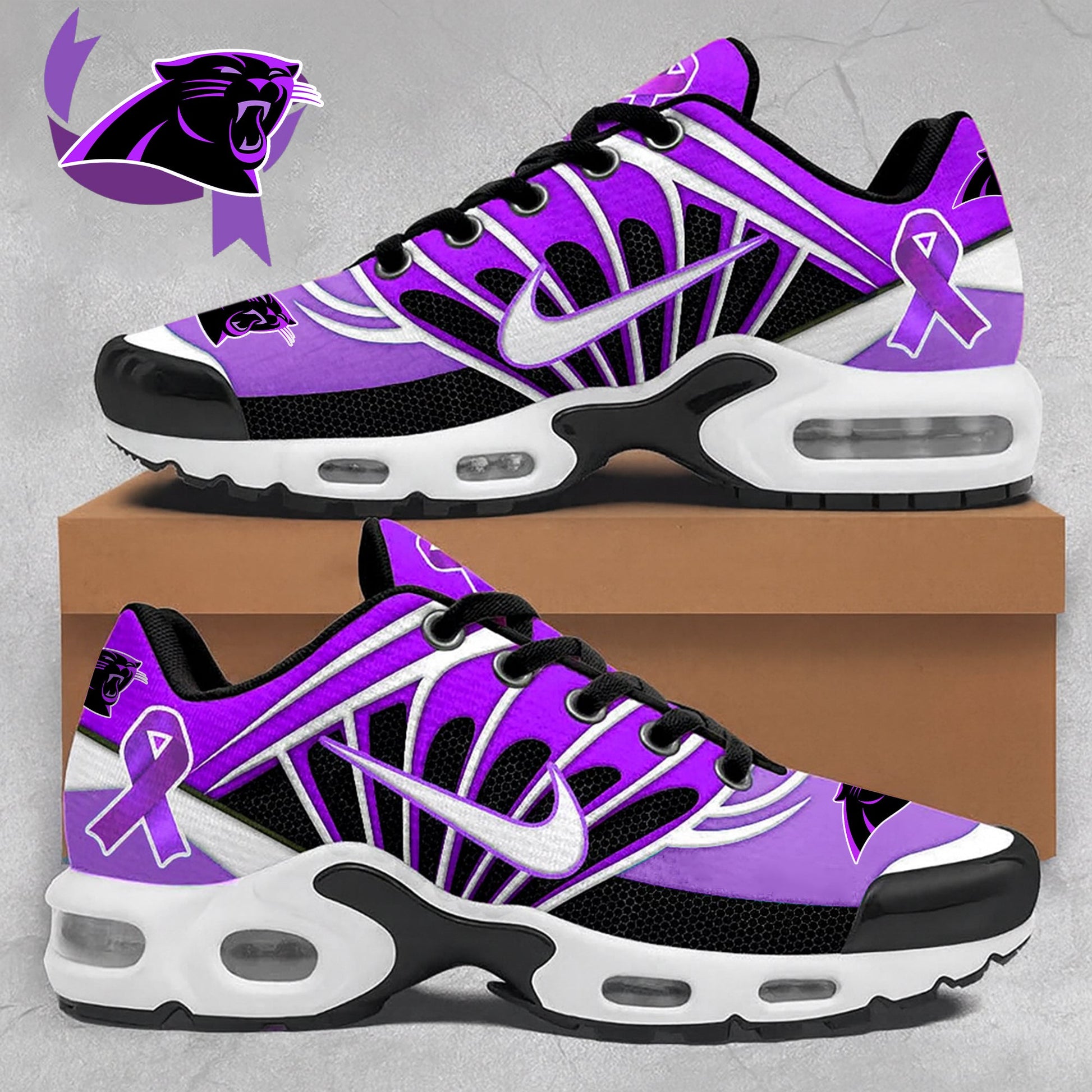 Ideafootwear Carolina Panthers TN Shoes Sneakers For Men And Women