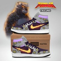 Ideafootwear Cartoon AJ1 High Sneakers Shoes For Men And Women