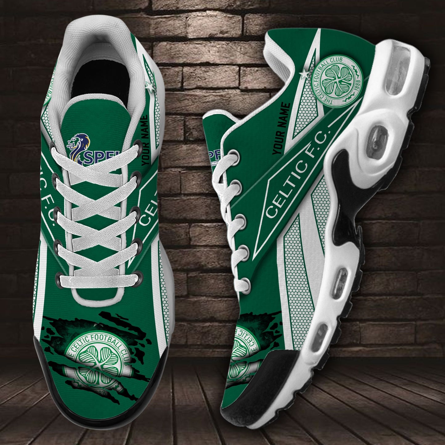 Ideafootwear Celtic F.C. TN Shoes Sneakers For Men And Women