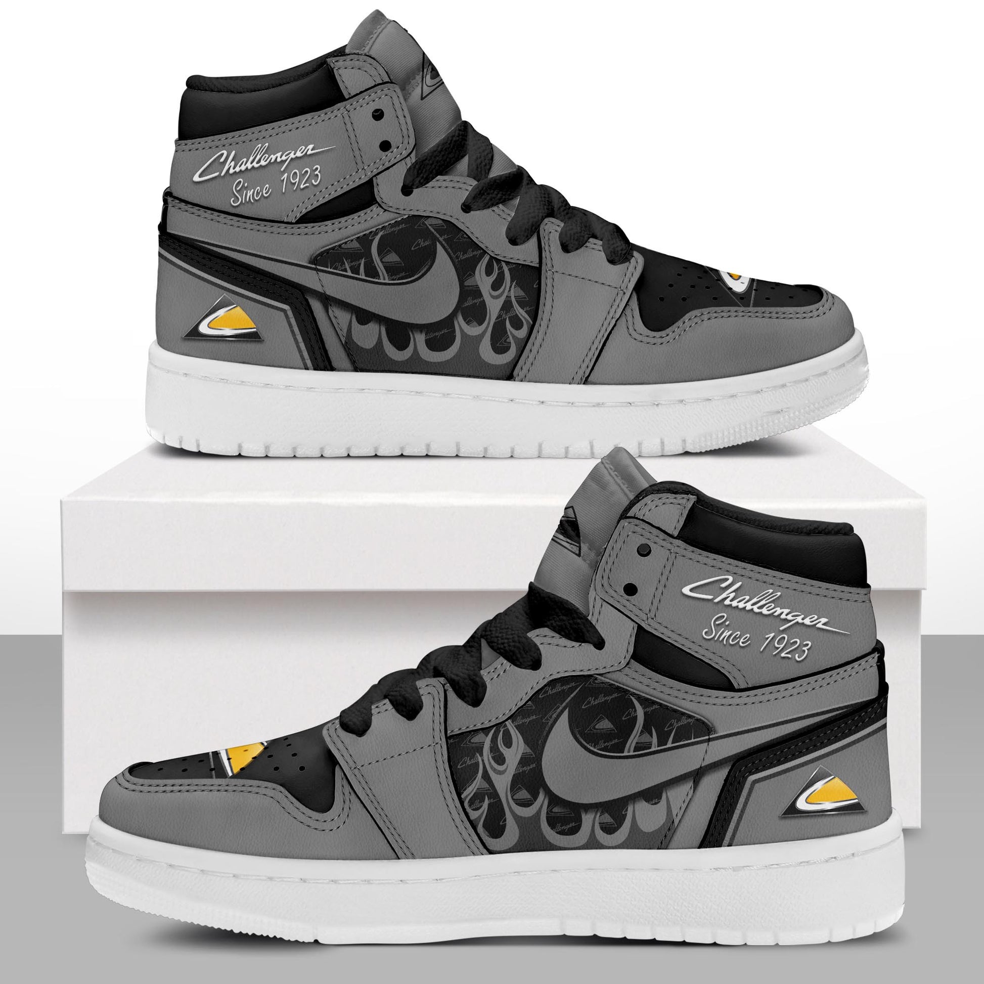 Ideafootwear Challenger AJ1 High Sneakers Shoes For Men And Women