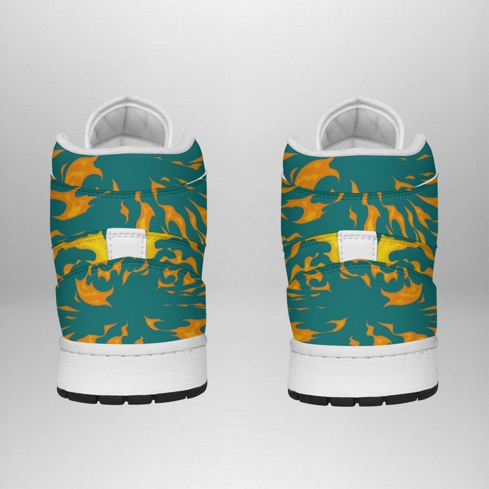 Ideafootwear Charizard Trippy Pokemon  AJ1 High Sneakers Shoes For Men And Women