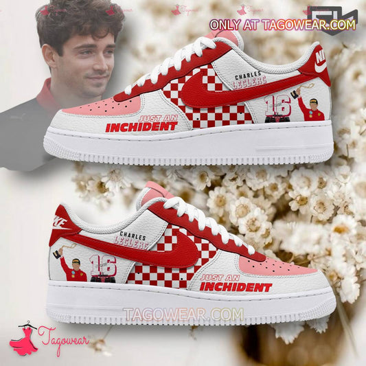 Ideafootwear Charles Leclerc Air Low-Top Sneakers Shoes For Men And Women 1