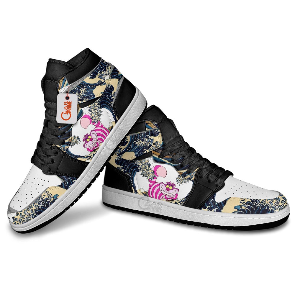 Ideafootwear Cheshire Cat AJ1 High Sneakers Shoes For Men And Women