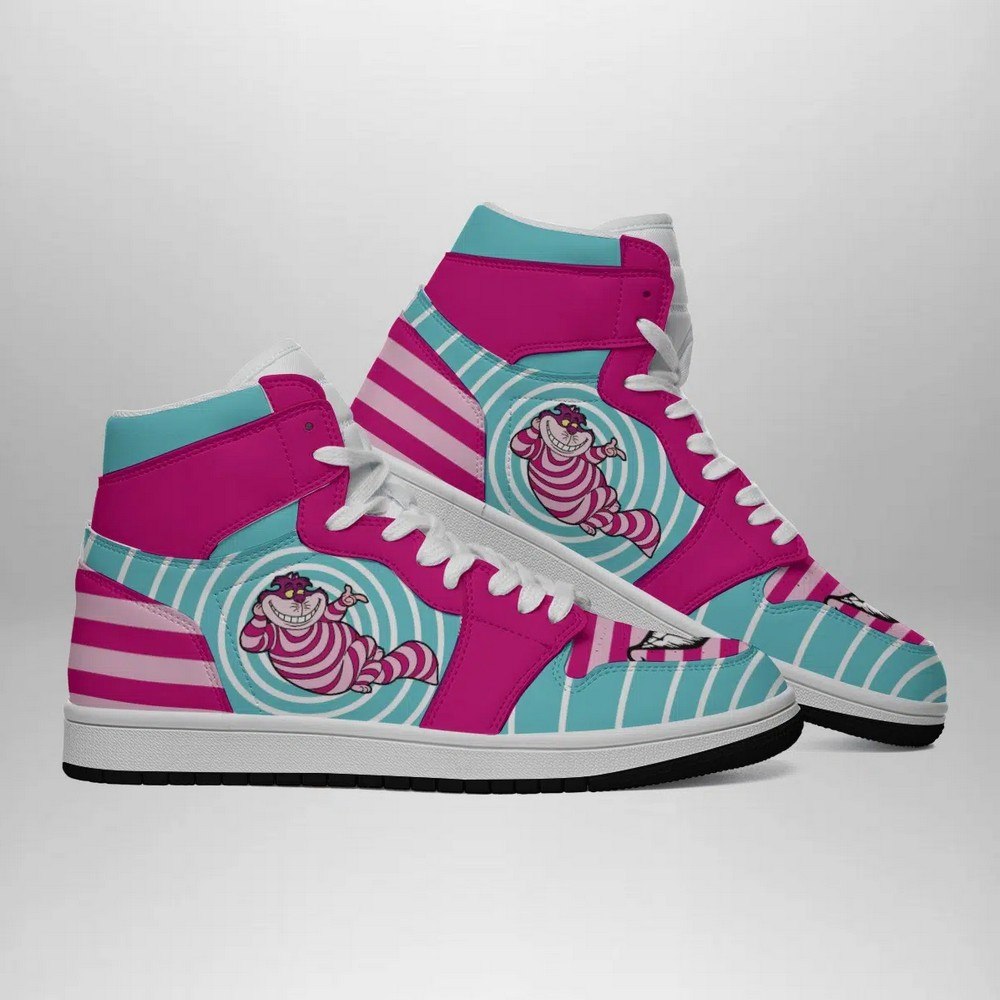 Ideafootwear Cheshire Cat AJ1 High Sneakers Shoes For Men And Women