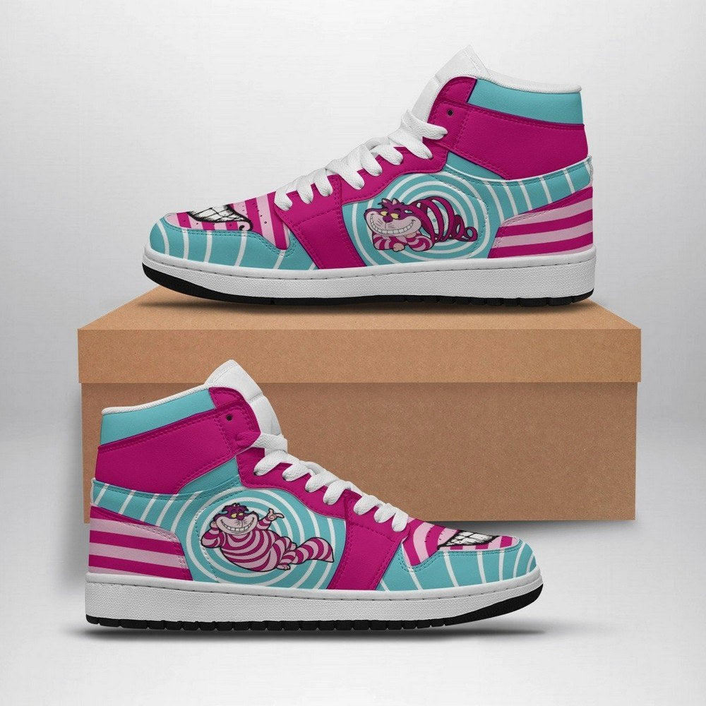 Ideafootwear Cheshire Cat AJ1 High Sneakers Shoes For Men And Women