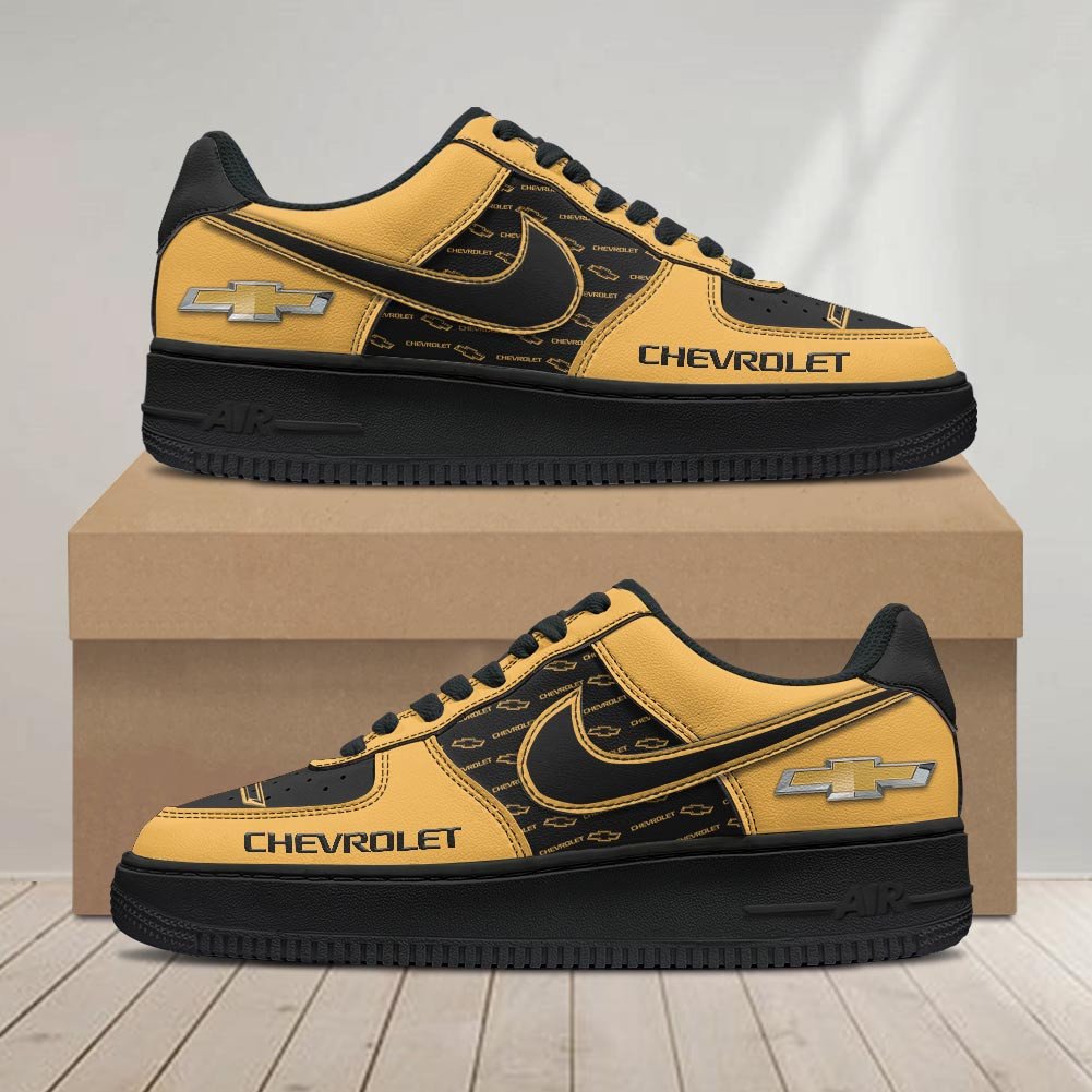 Ideafootwear Chevrolet Air Low-Top Sneakers Shoes For Men And Women 1