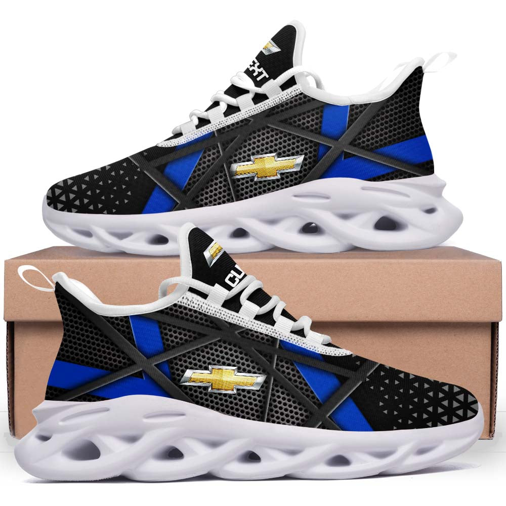 Ideafootwear Chevrolet Blue Max Soul Shoes Sneakers For Men And Women