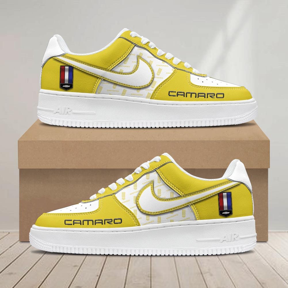 Ideafootwear Chevrolet Camaro Air Low-Top Sneakers Shoes For Men And Women 1