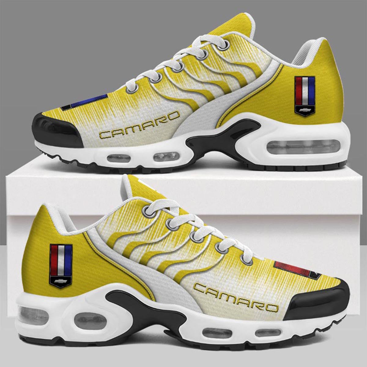 Ideafootwear Chevrolet Camaro TN Shoes Sneakers For Men And Women
