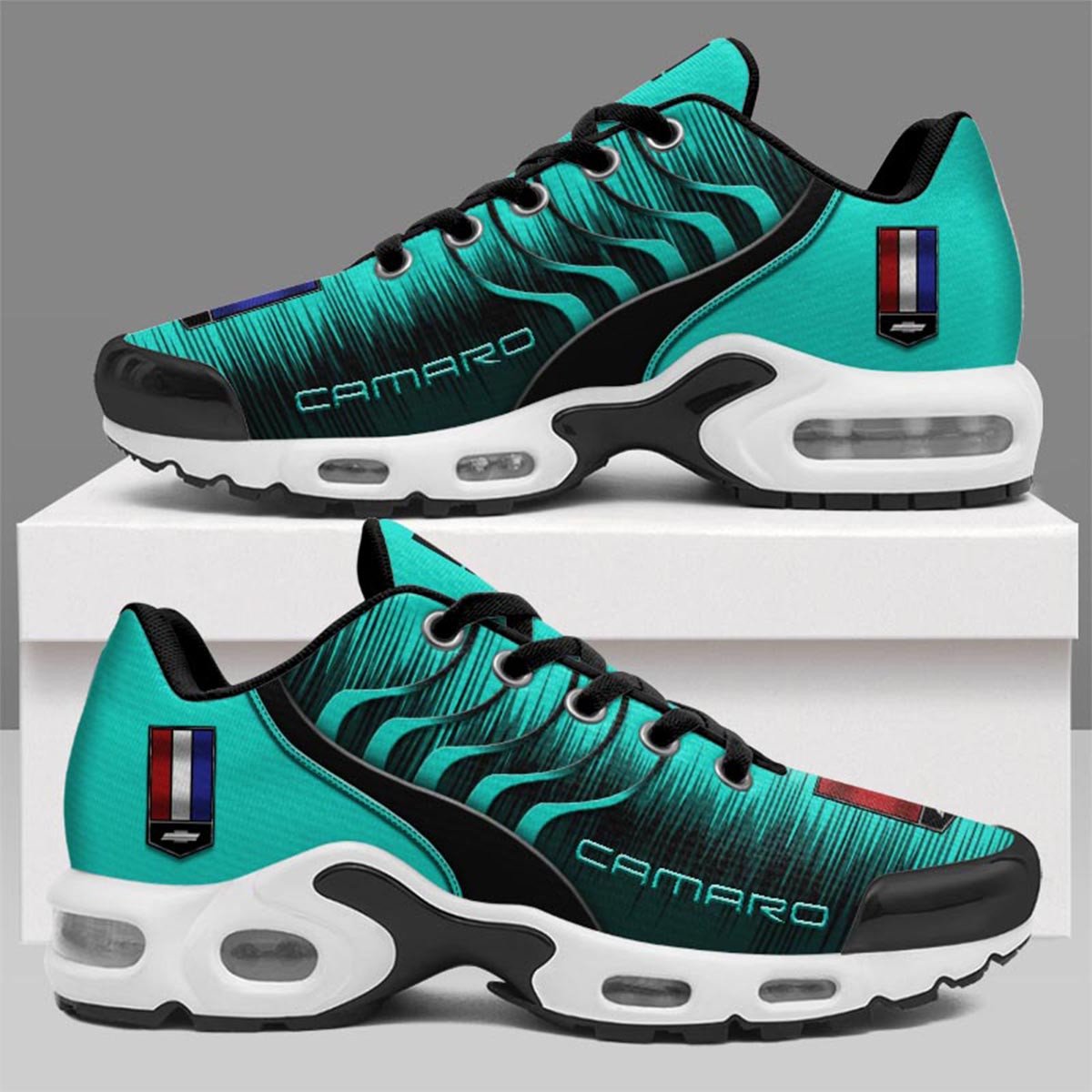 Ideafootwear Chevrolet Camaro TN Shoes Sneakers For Men And Women