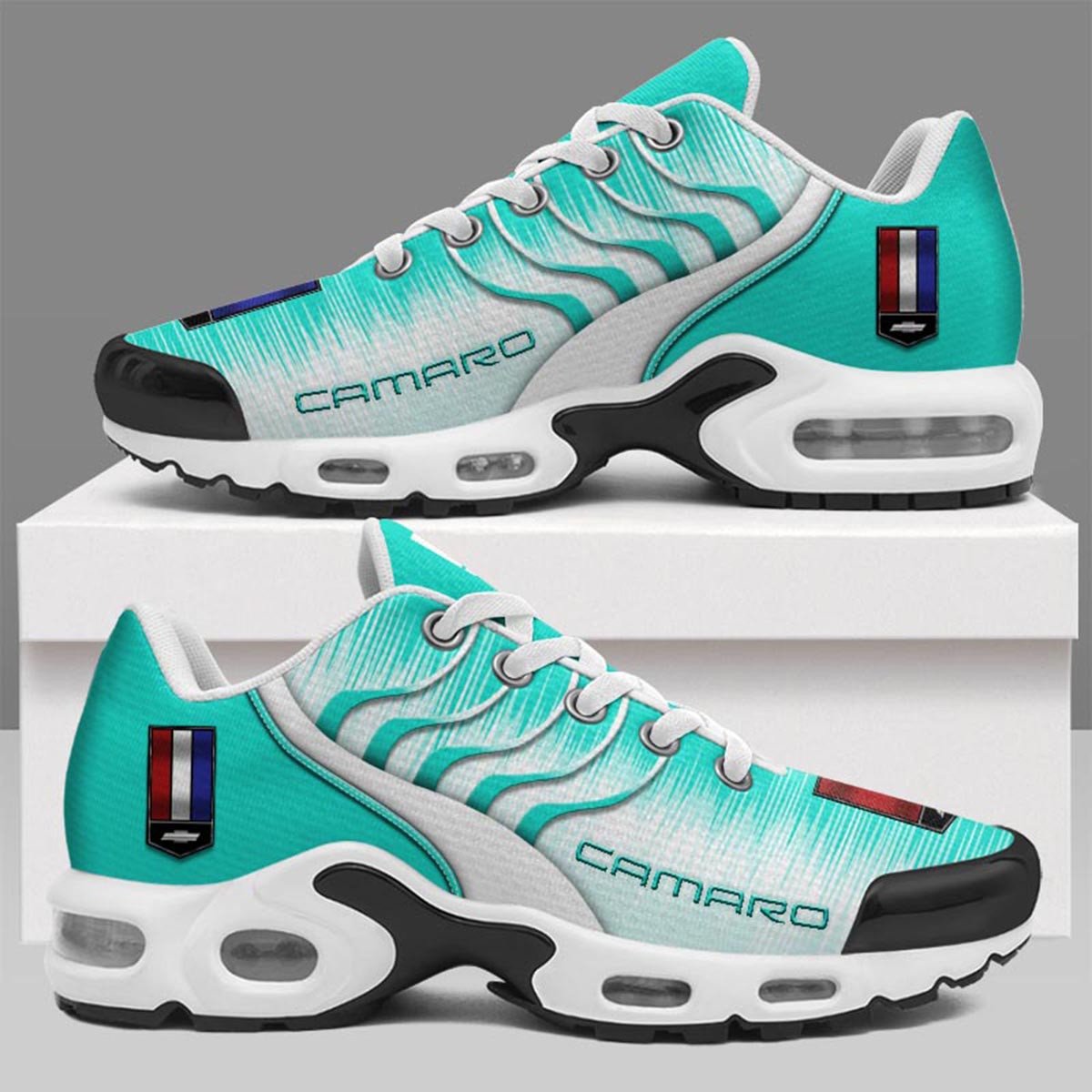 Ideafootwear Chevrolet Camaro TN Shoes Sneakers For Men And Women