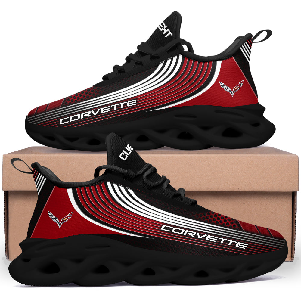 Ideafootwear Chevrolet Corvette Max Soul Shoes Sneakers For Men And Women