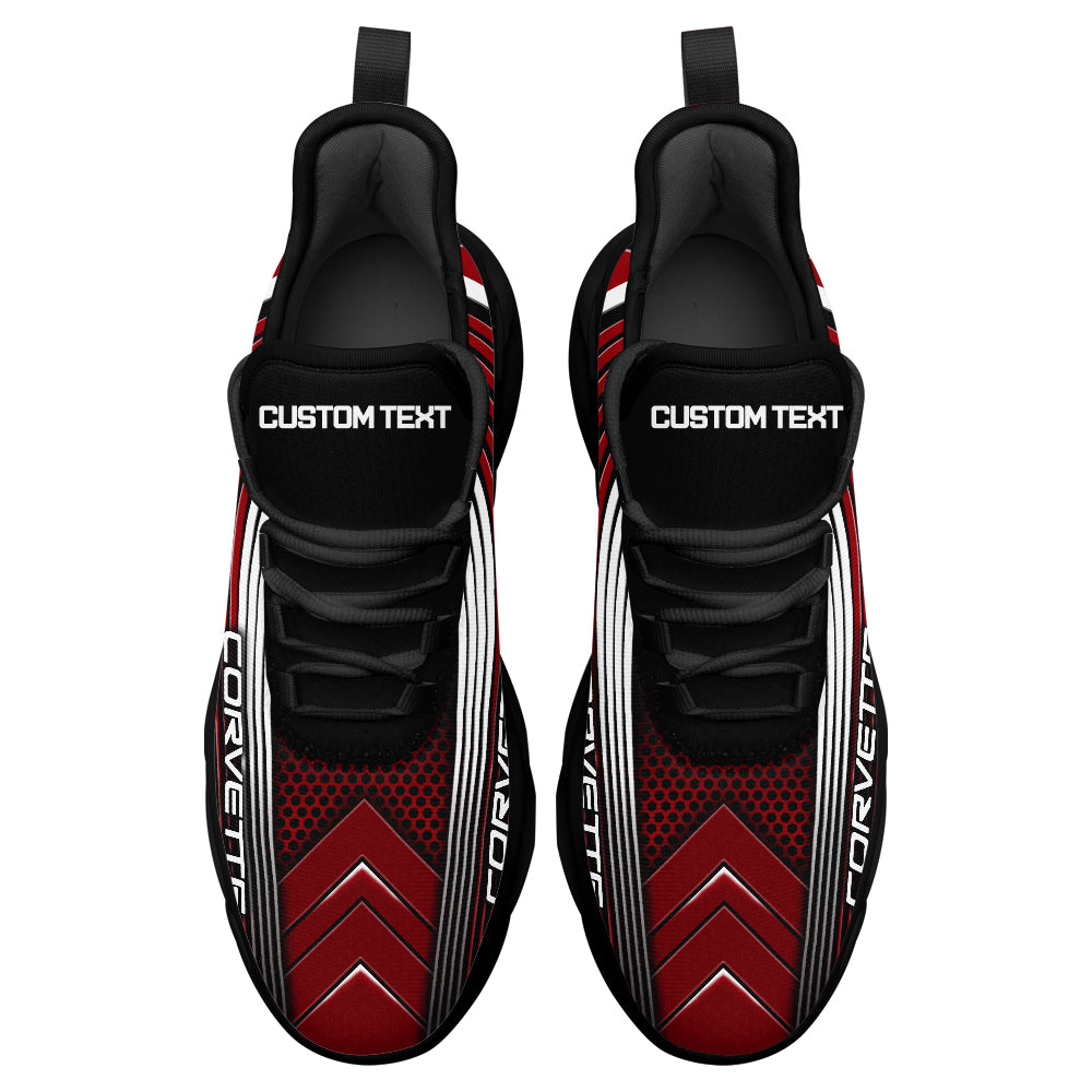 Ideafootwear Chevrolet Corvette Max Soul Shoes Sneakers For Men And Women