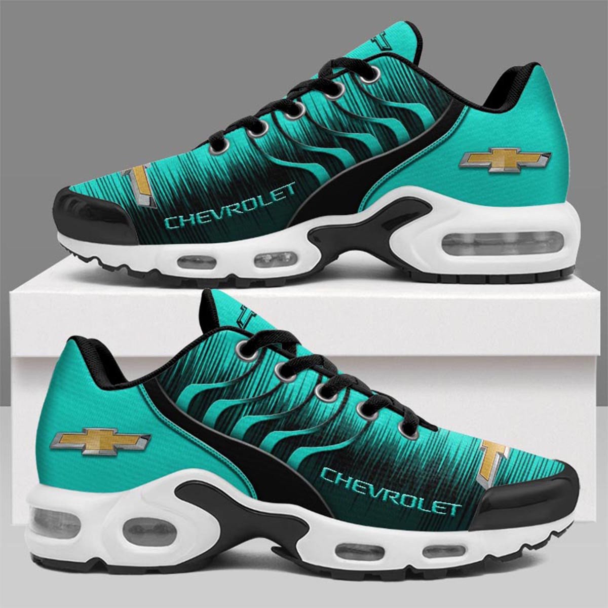 Ideafootwear Chevrolet TN Shoes Sneakers For Men And Women
