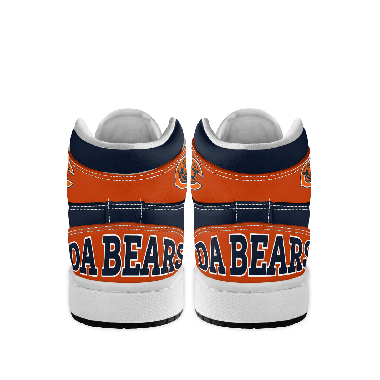 Ideafootwear Chicago Bears AJ1 High Sneakers Shoes For Men And Women