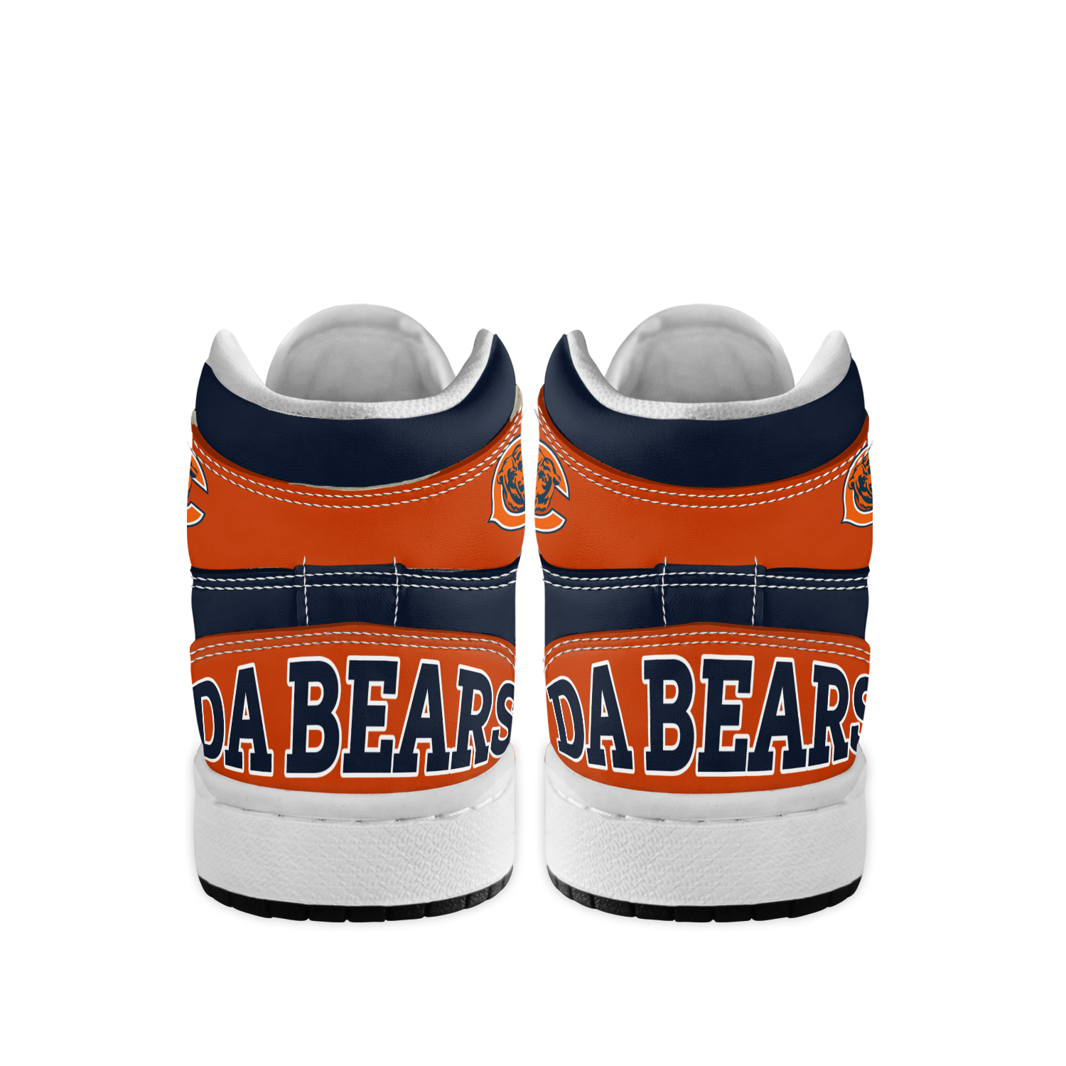 Ideafootwear Chicago Bears AJ1 High Sneakers Shoes For Men And Women
